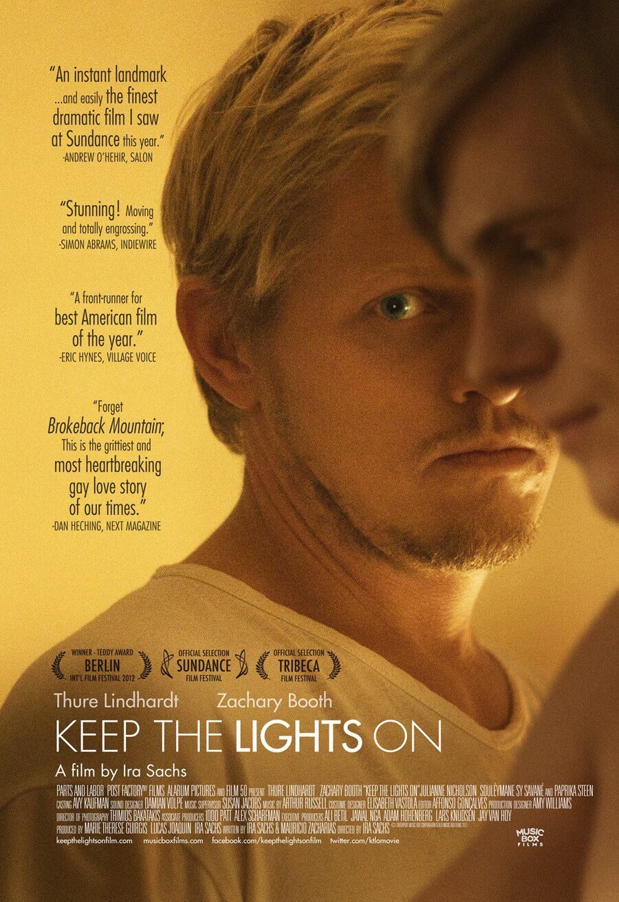 Cartel de Keep the Lights On - EEUU