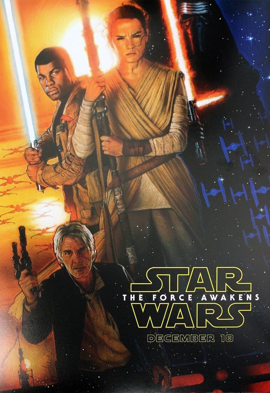 Cartel de Star Wars: Episodio VII - El despertar de la fuerza - Estados Unidos