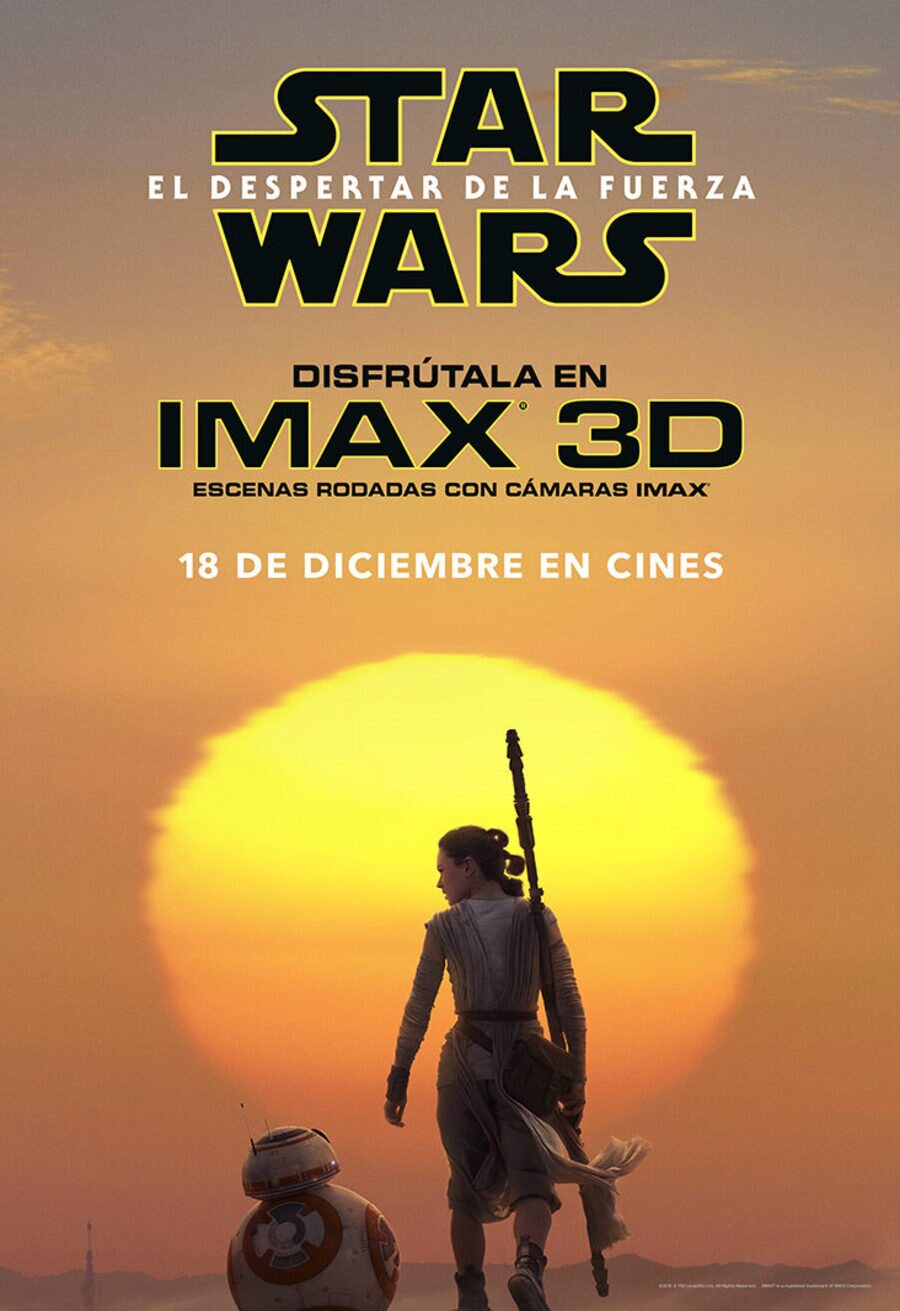 Cartel de Star Wars: Episodio VII - El despertar de la fuerza - IMAX