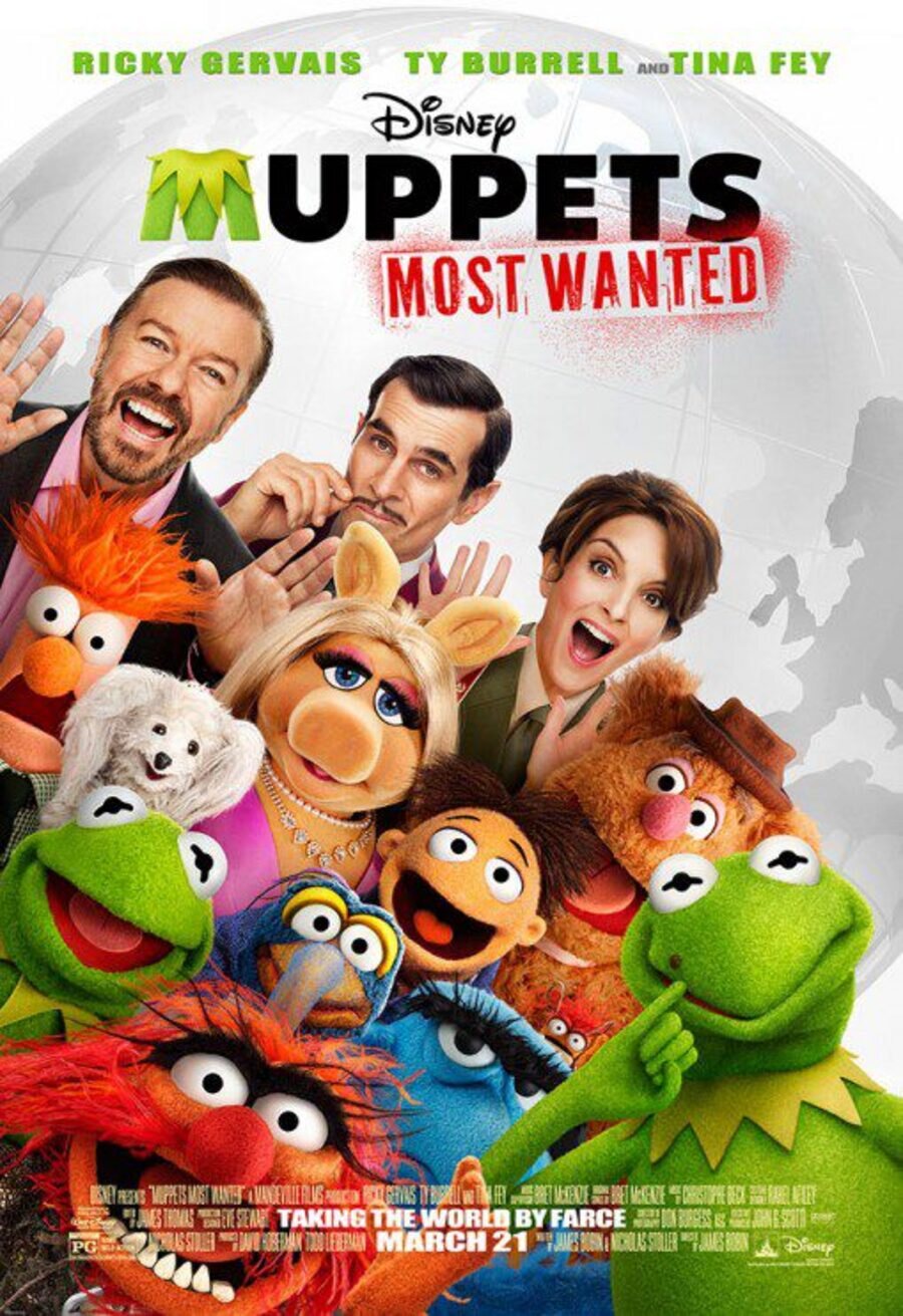 Cartel de Muppets 2: Los más buscados - EEUU