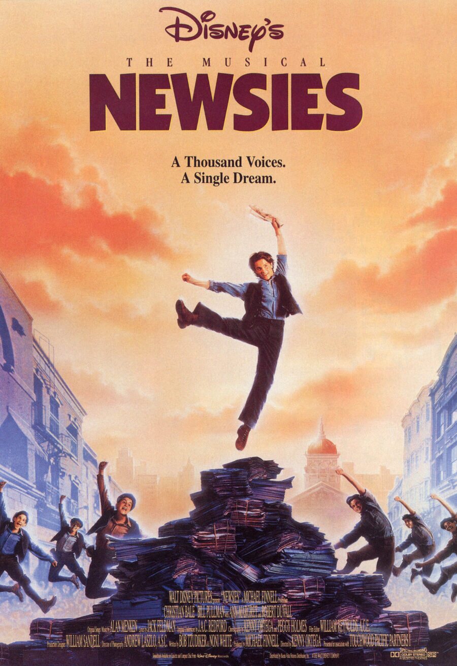 Cartel de Newsies - Estados Unidos