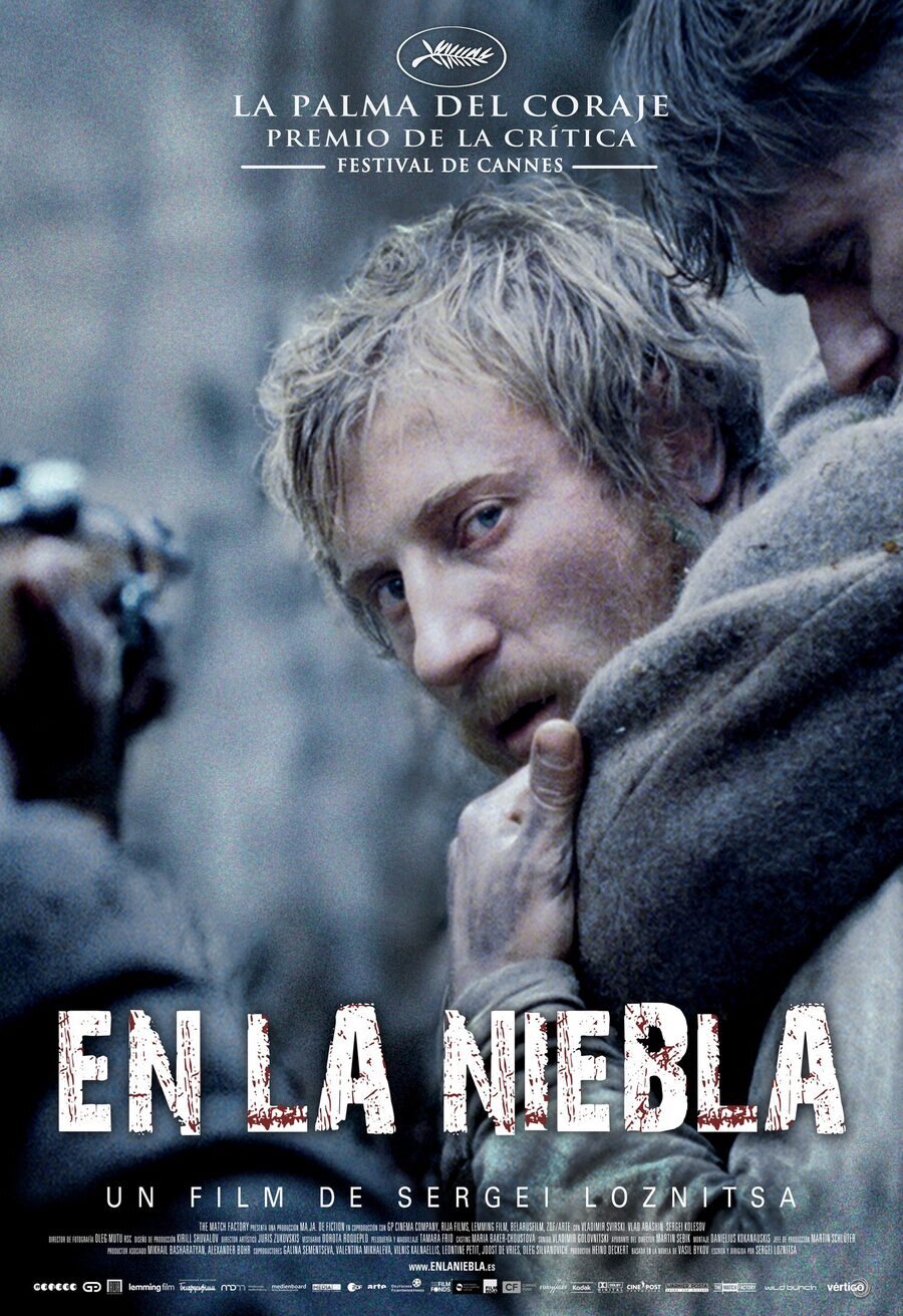 Cartel de En la niebla - España