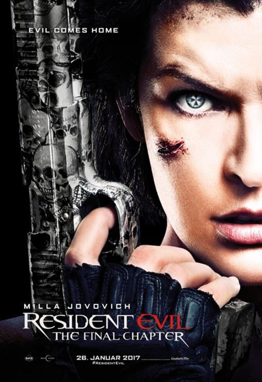 Cartel de Resident Evil: Capítulo final - Resident Evil: the final chapter