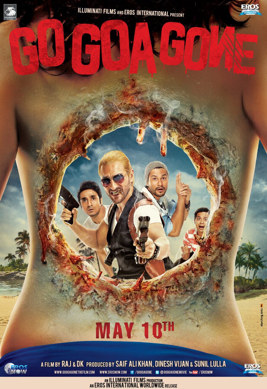 Cartel de Go Goa Gone - Reino Unido