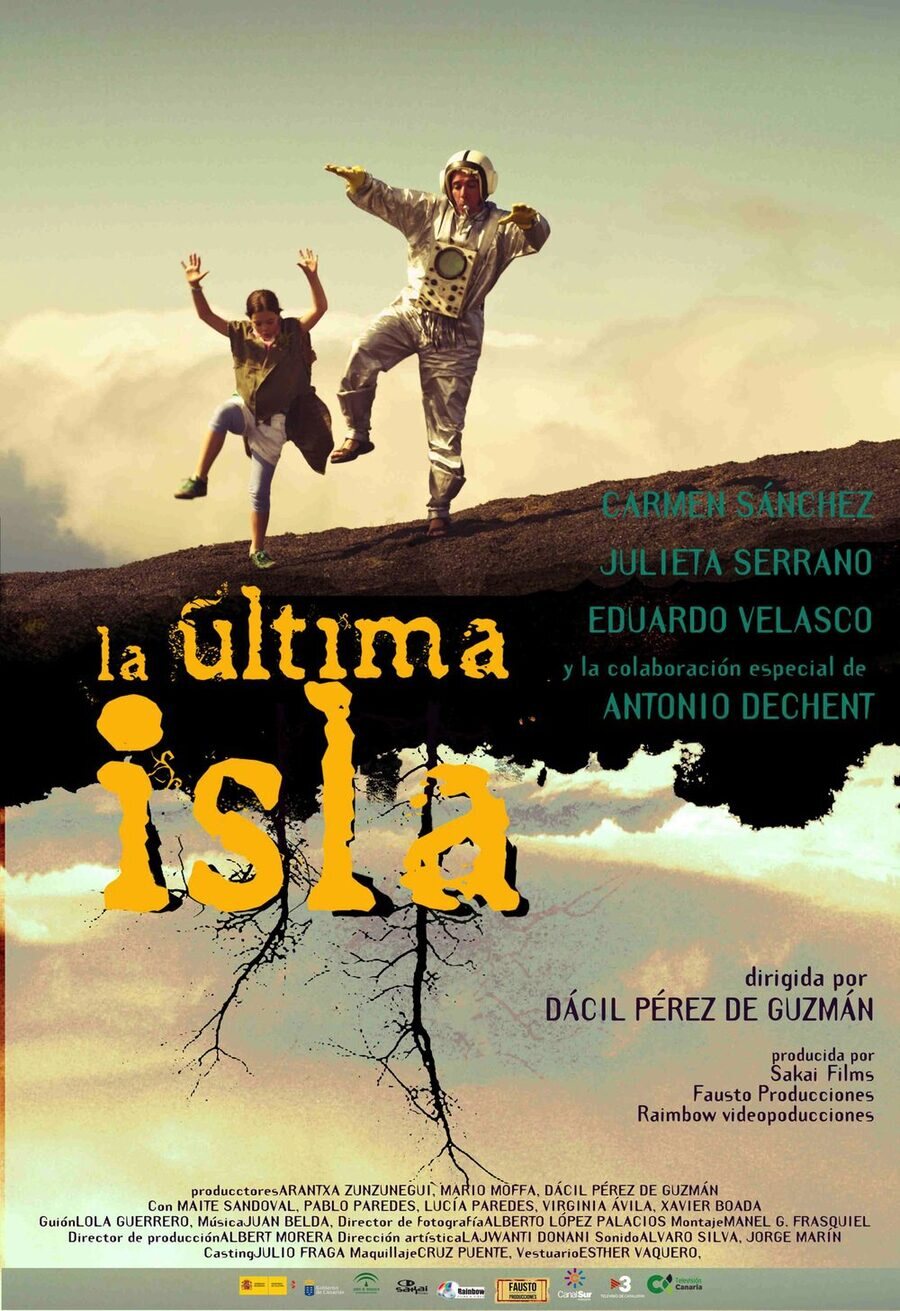 Cartel de La última isla - España