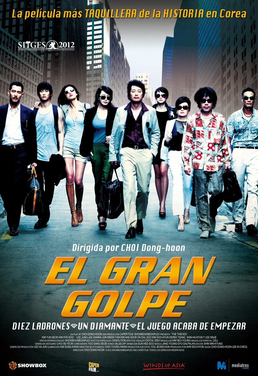 Cartel de El gran golpe - España