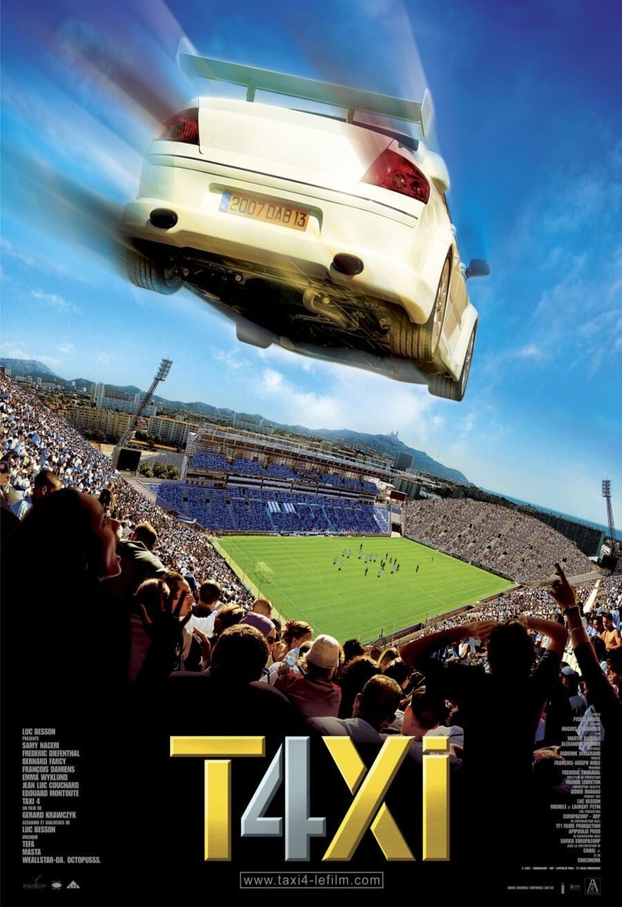 Cartel de Taxi 4 - Francia