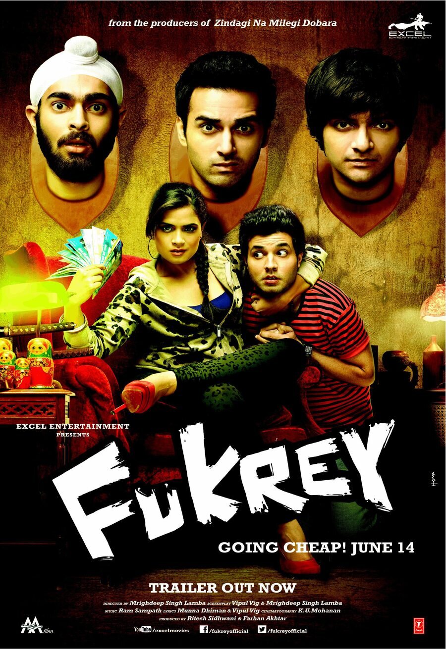 Cartel de Fukrey - Reino Unido