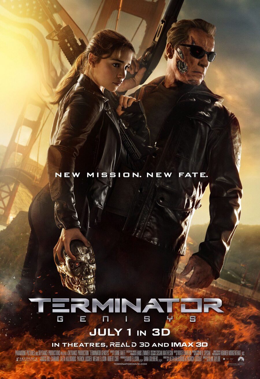 Cartel de Terminator: Génesis - EEUU 2