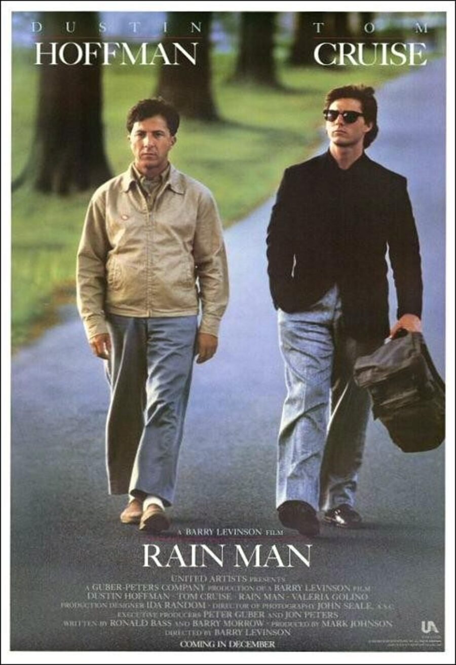 Cartel de Rain Man - EEUU