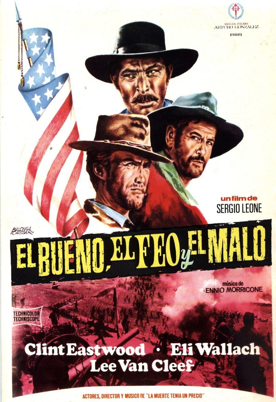 Cartel de El bueno, el malo y el feo - España