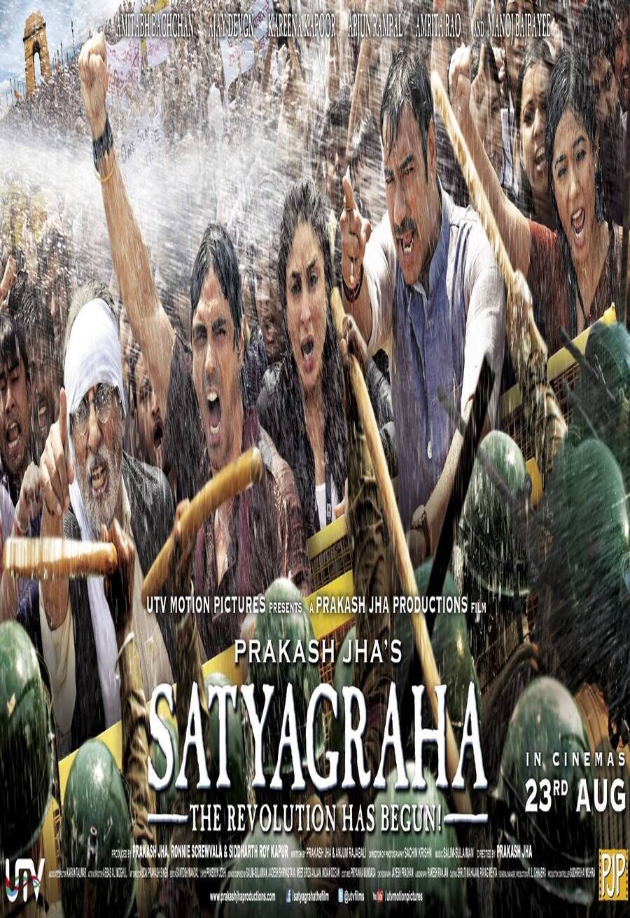 Cartel de Satyagraha - India