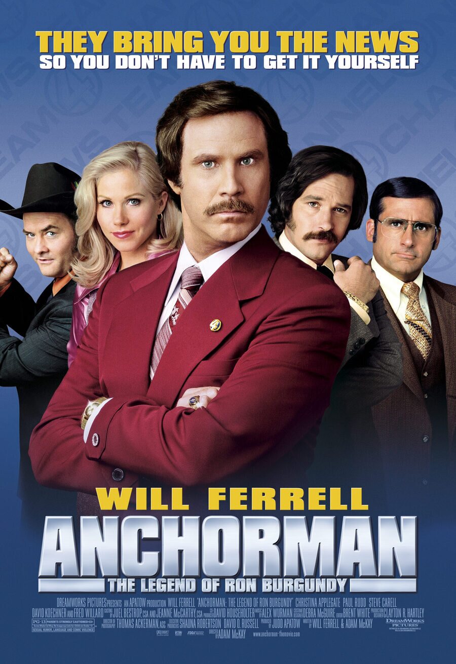 Cartel de El reportero: La leyenda de Ron Burgundy - EEUU