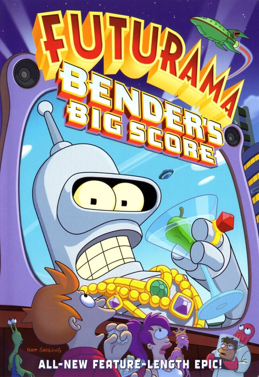 Cartel de Futurama: El gran golpe de Bender - Estados Unidos