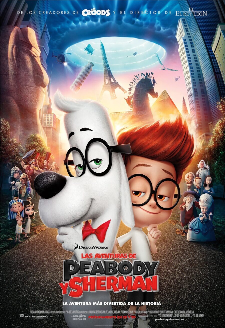 Cartel de Las aventuras de Peabody y Sherman - España