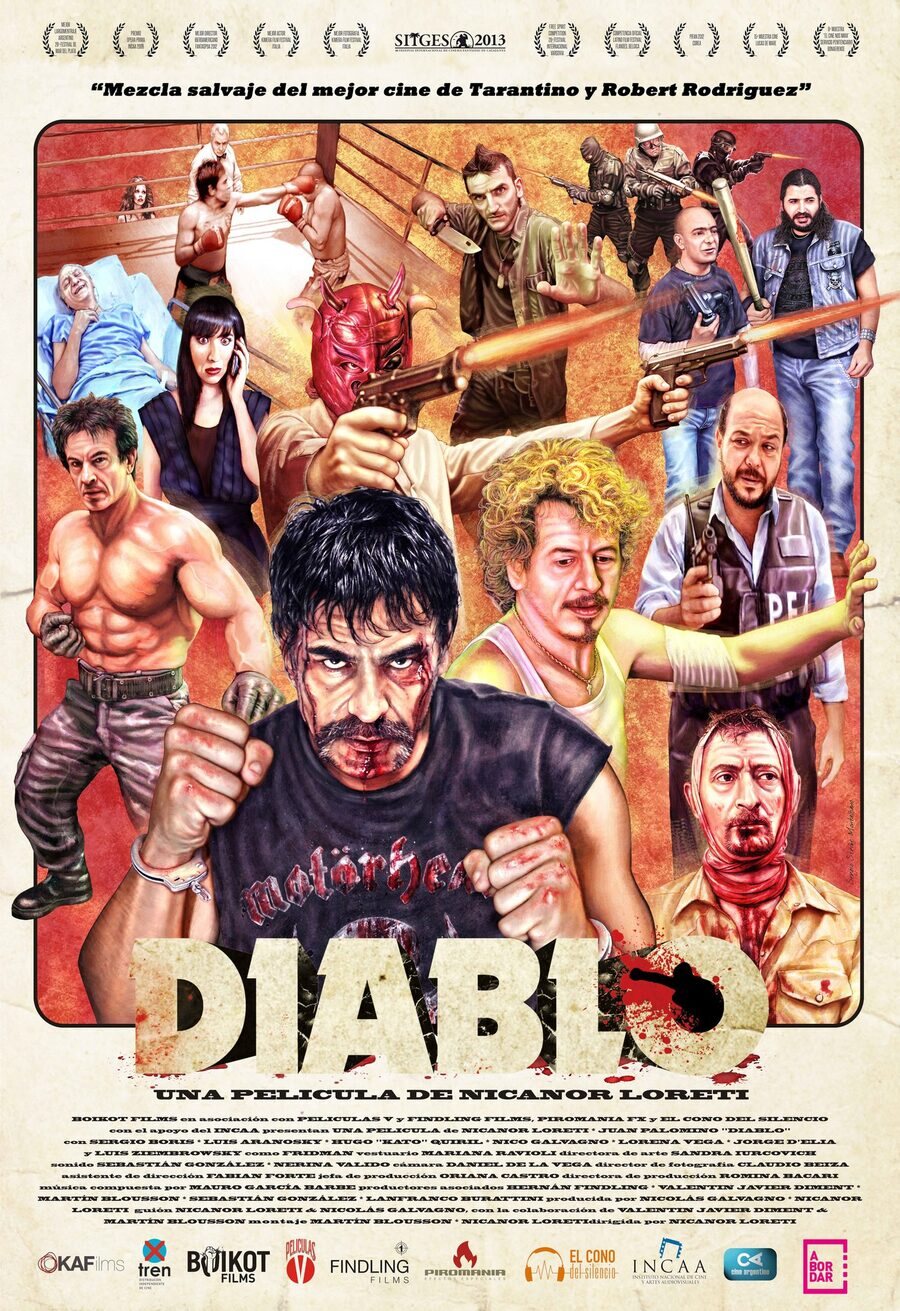 Cartel de Diablo - España