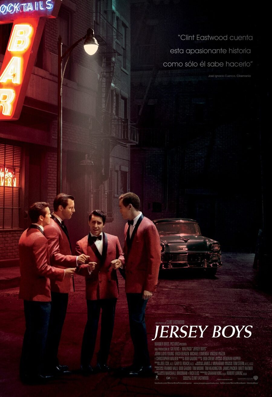 Cartel de Jersey Boys: Persiguiendo la música - España