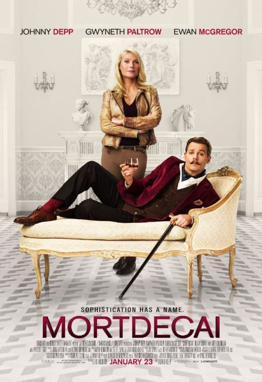 Cartel de Mortdecai: El artista del engaño - Estados Unidos