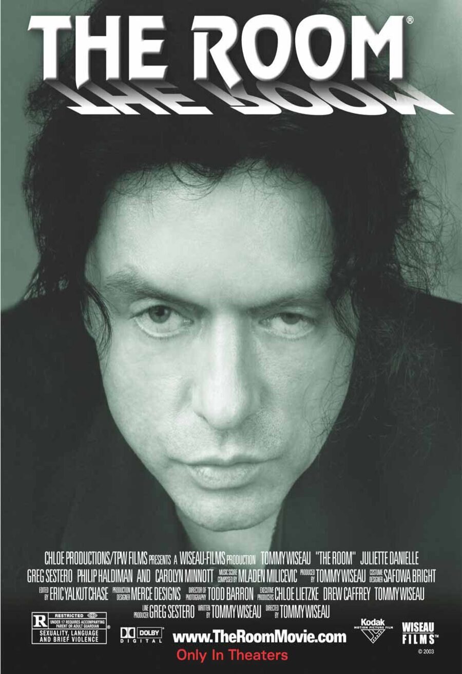 Cartel de The Room - Estados Unidos