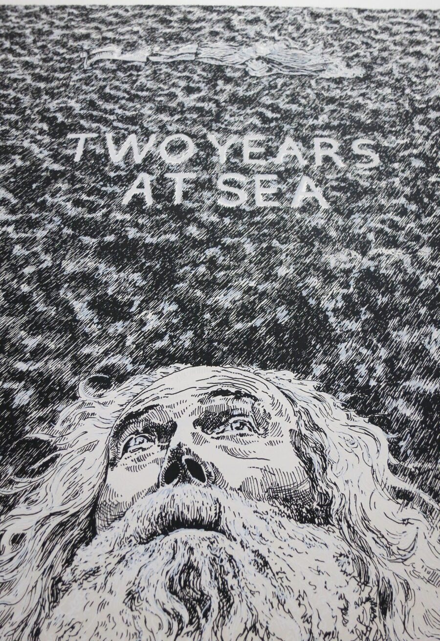 Cartel de Two Years at Sea - Reino Unido