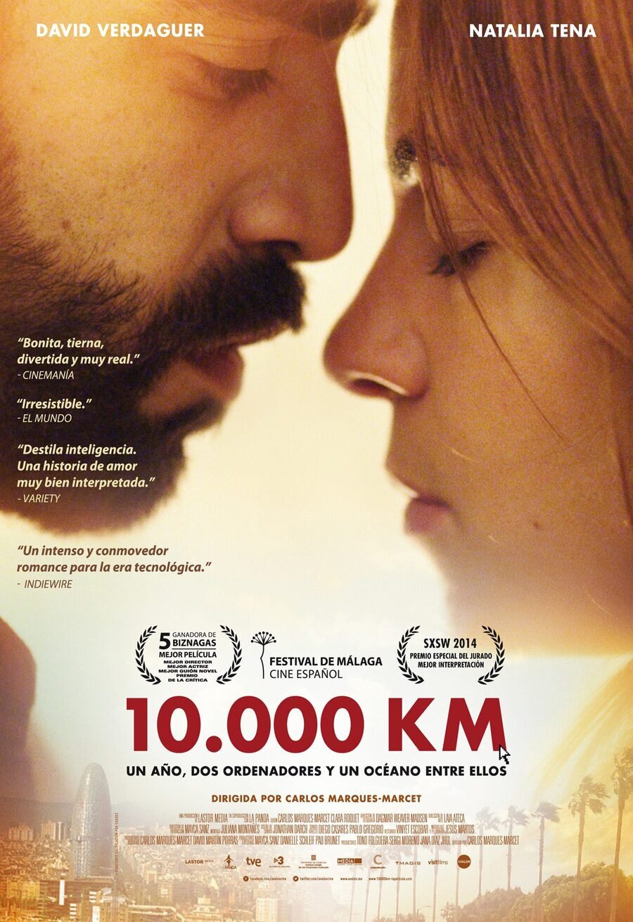 Cartel de 10.000 Km - España