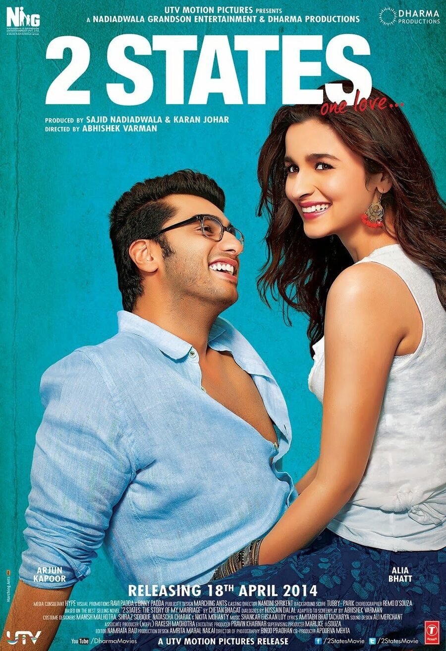 Cartel de 2 States - Reino Unido