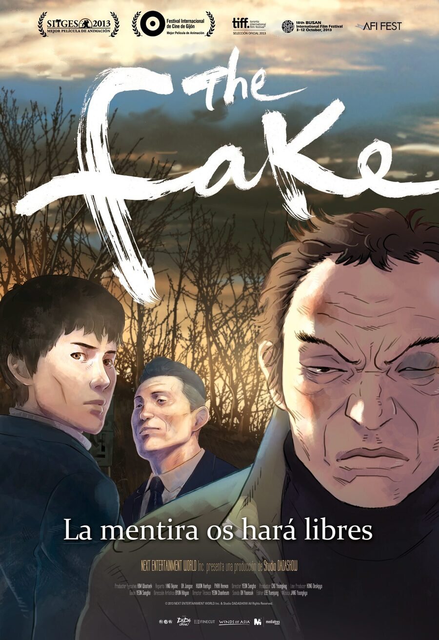 Cartel de The Fake - España