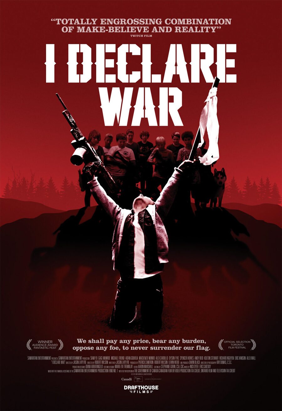 Cartel de I Declare War - Estados Unidos