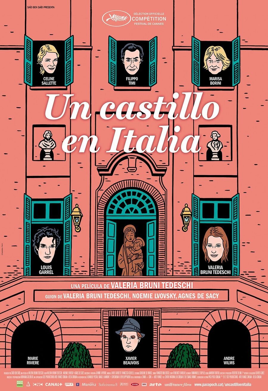 Cartel de Un castillo en Italia - España