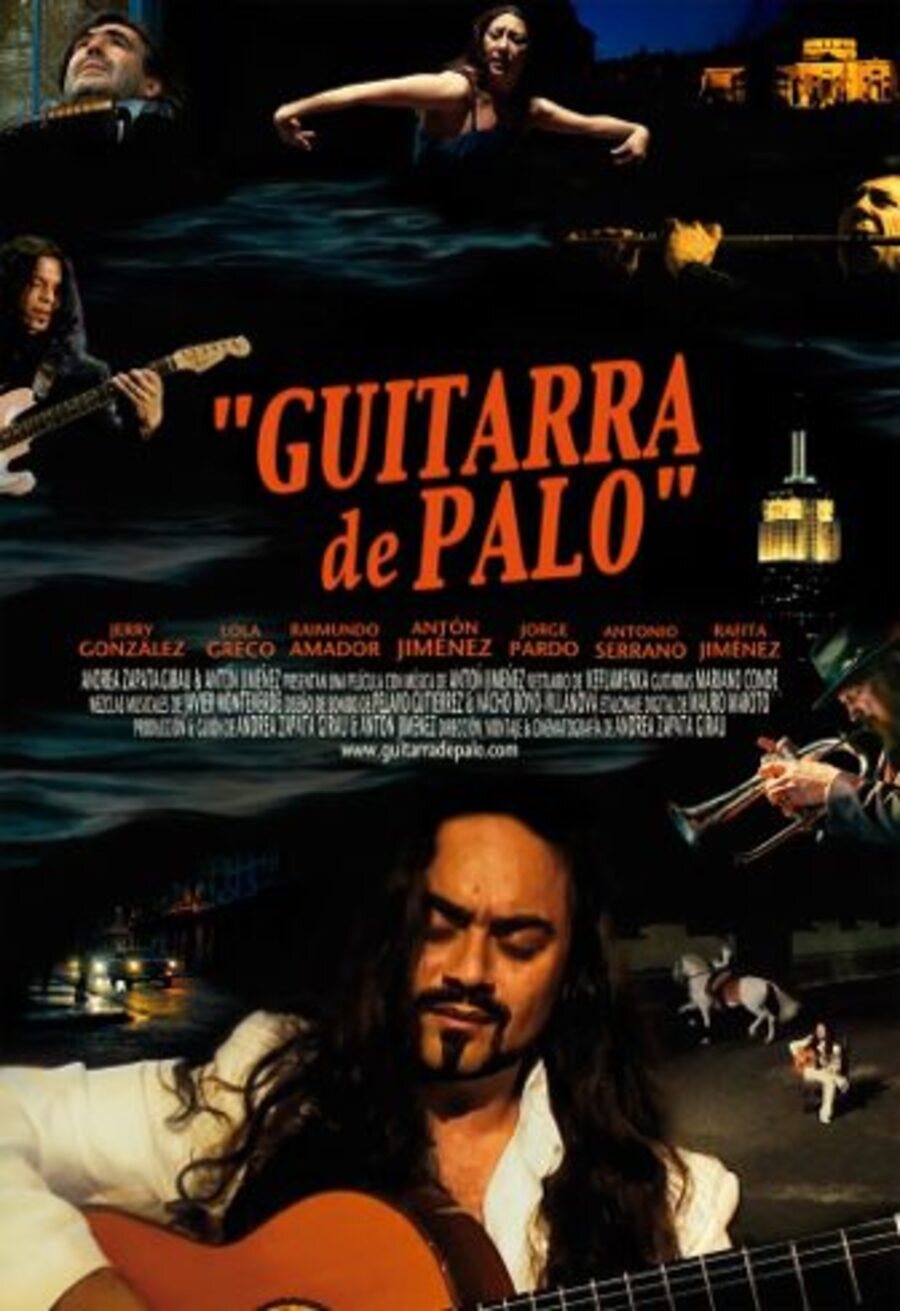 Cartel de Guitarra de palo - España