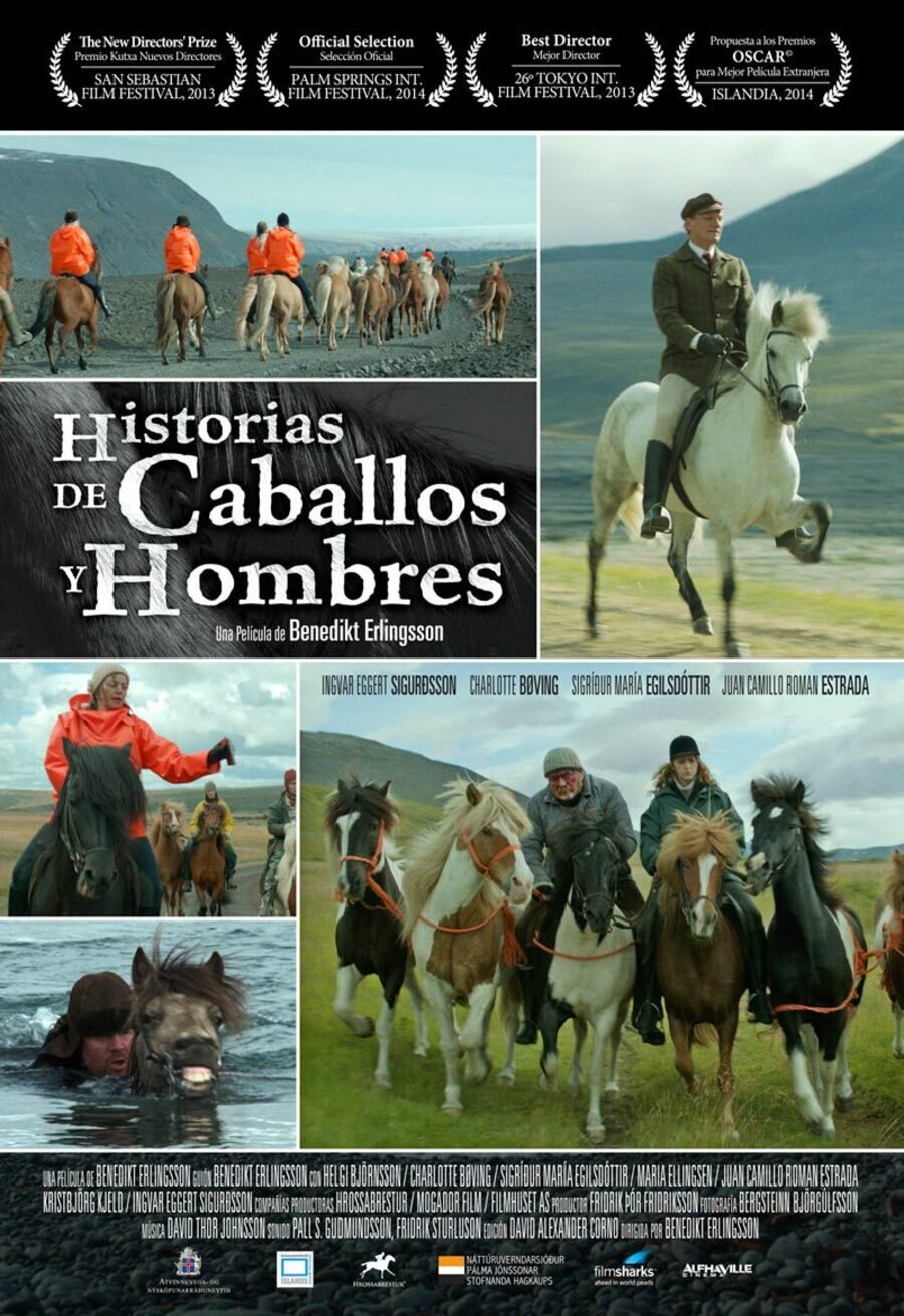 Cartel de Historias de caballos y hombres - México