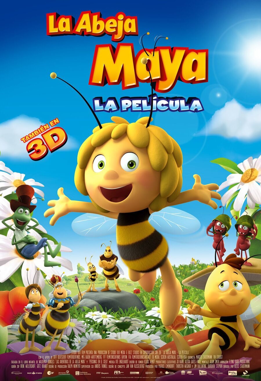 Cartel de La abeja Maya - España