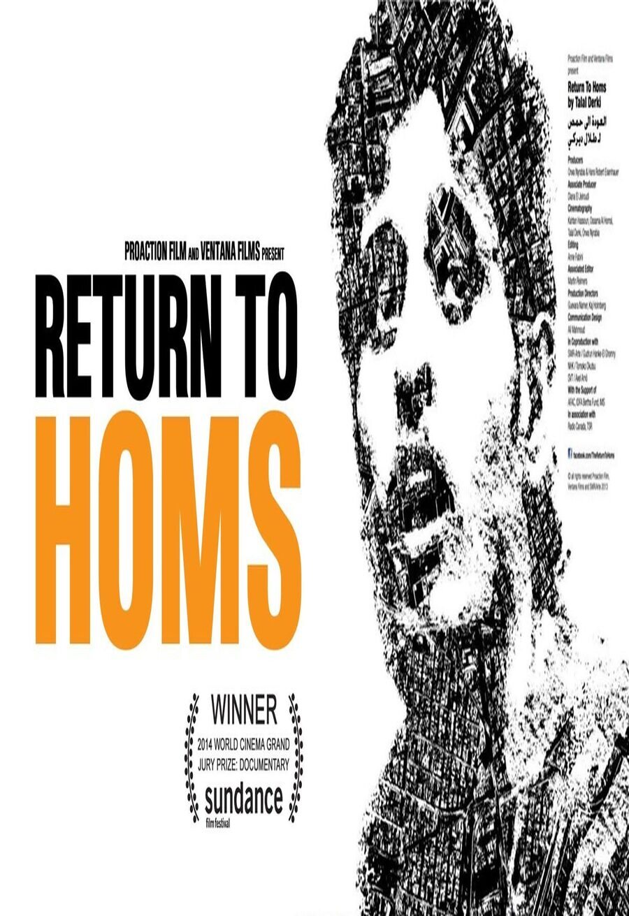 Cartel de The Return to Homs - Reino Unido