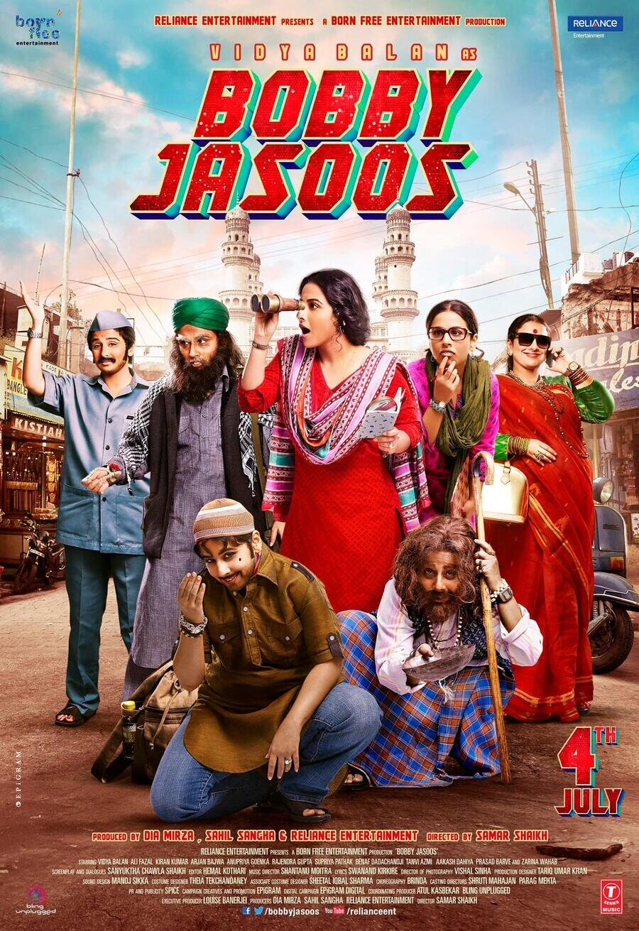 Cartel de Bobby Jasoos - Reino Unido