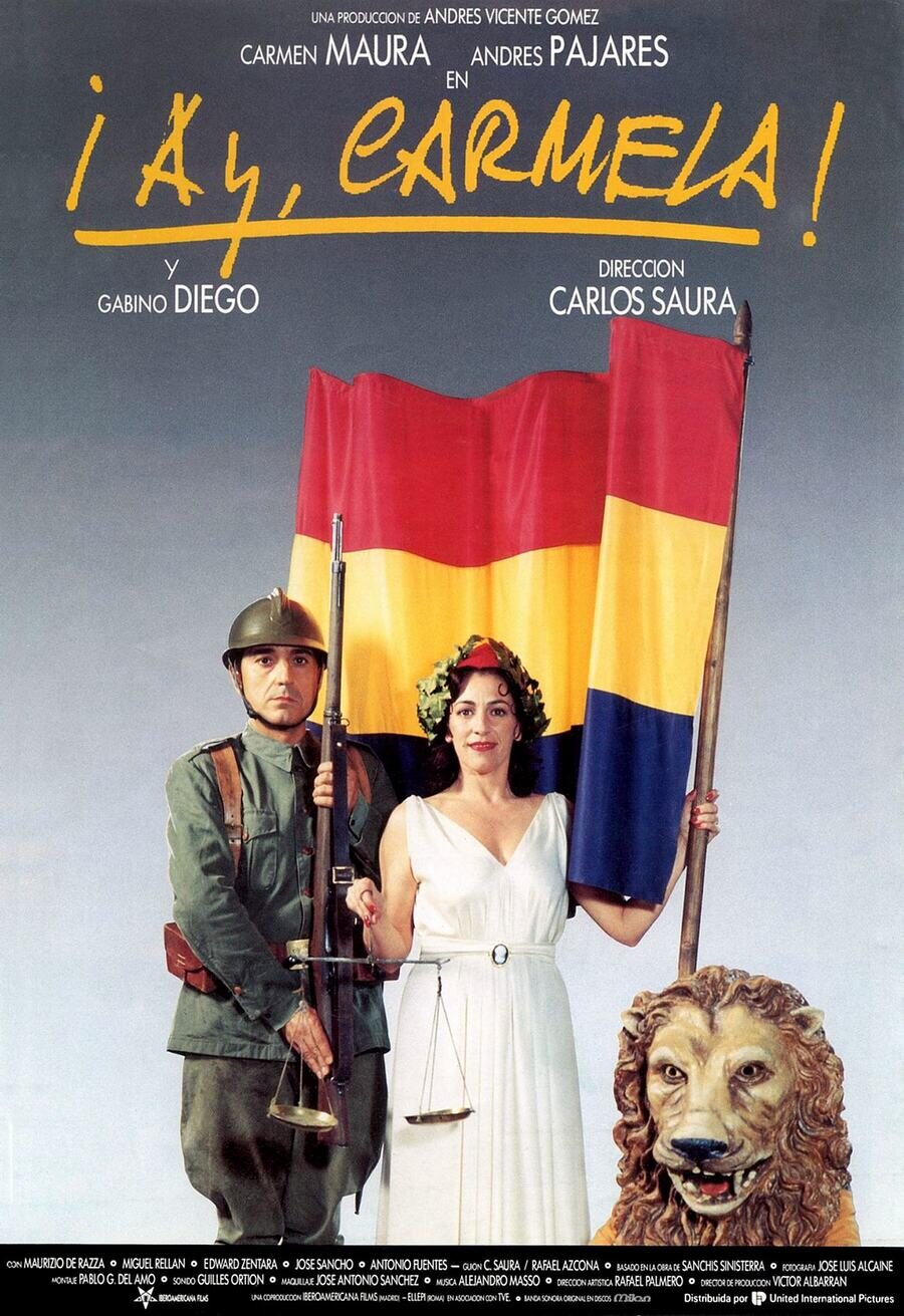 Cartel de ¡Ay, Carmela! - España