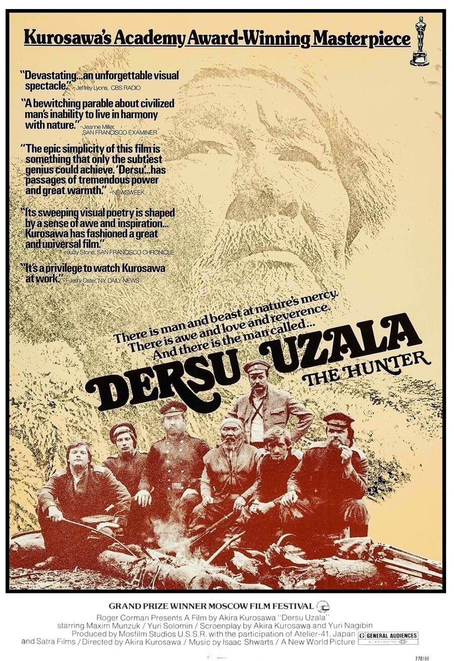 Cartel de Dersu Uzala - Estados Unidos