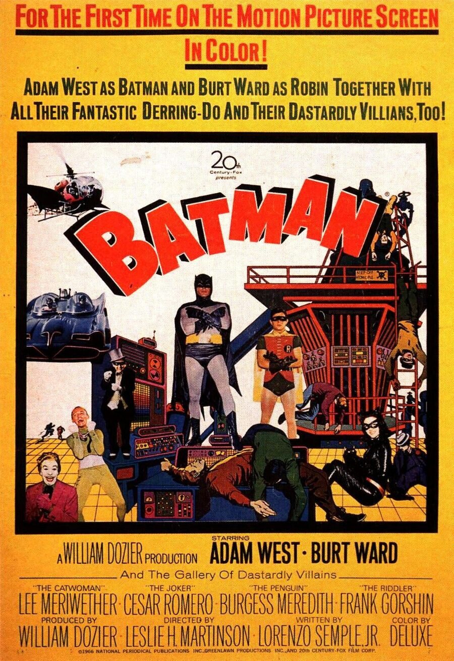 Cartel de Batman - Estados Unidos