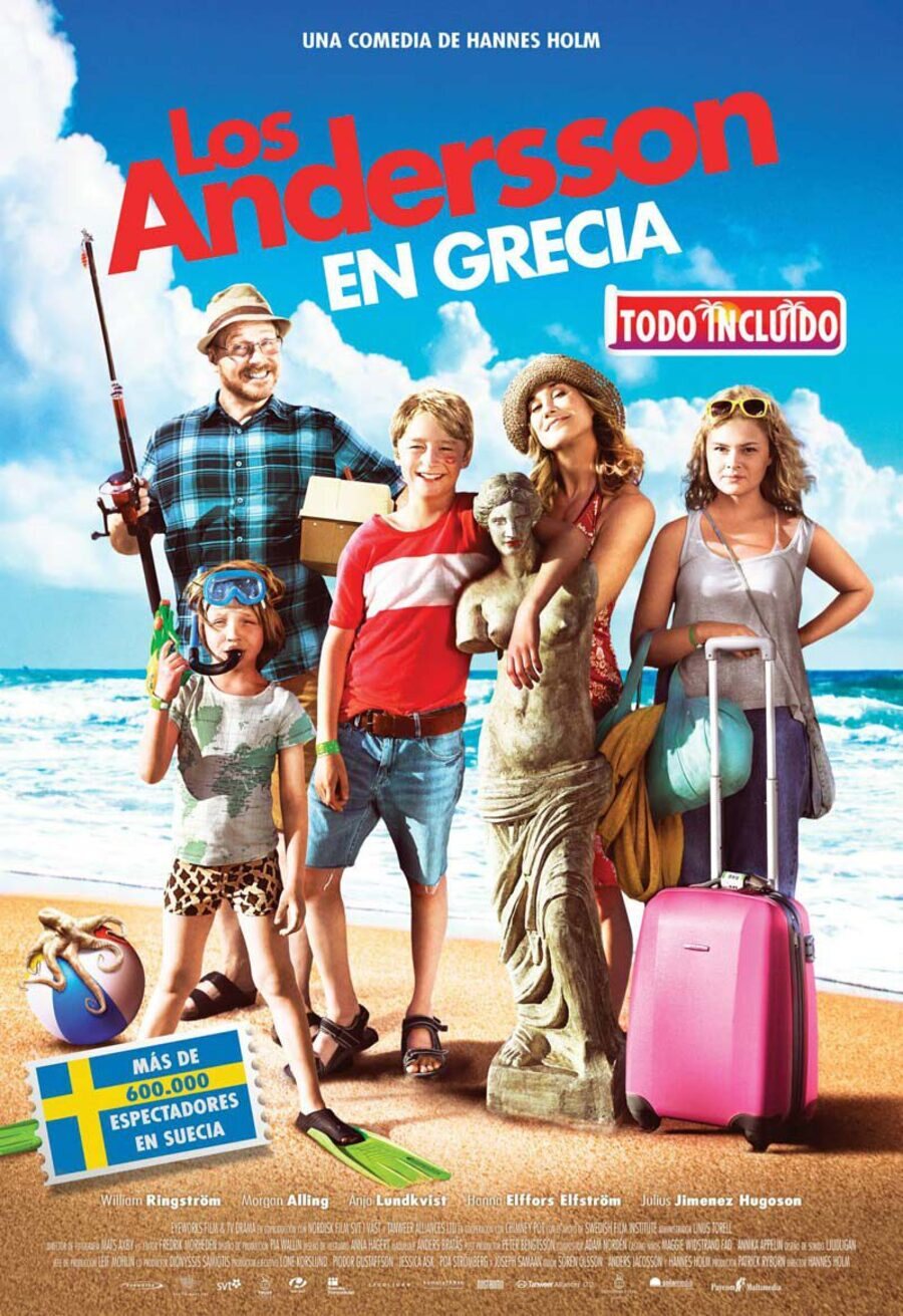 Cartel de Los Andersson en Grecia - España