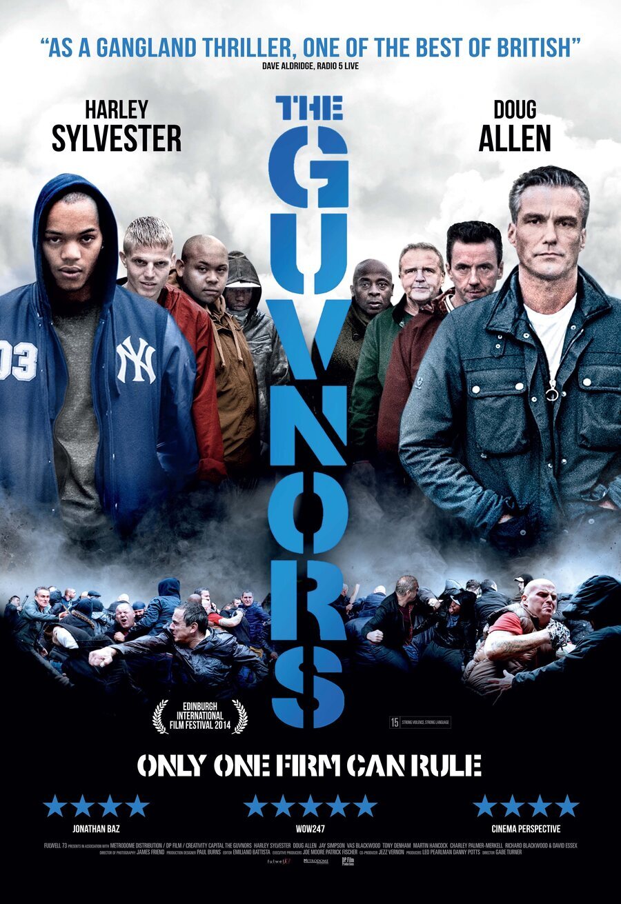 Cartel de The Guvnors - Reino Unido