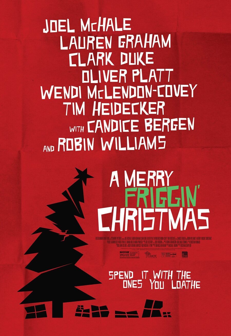 Cartel de Merry Friggin' Christmas - Estados Unidos