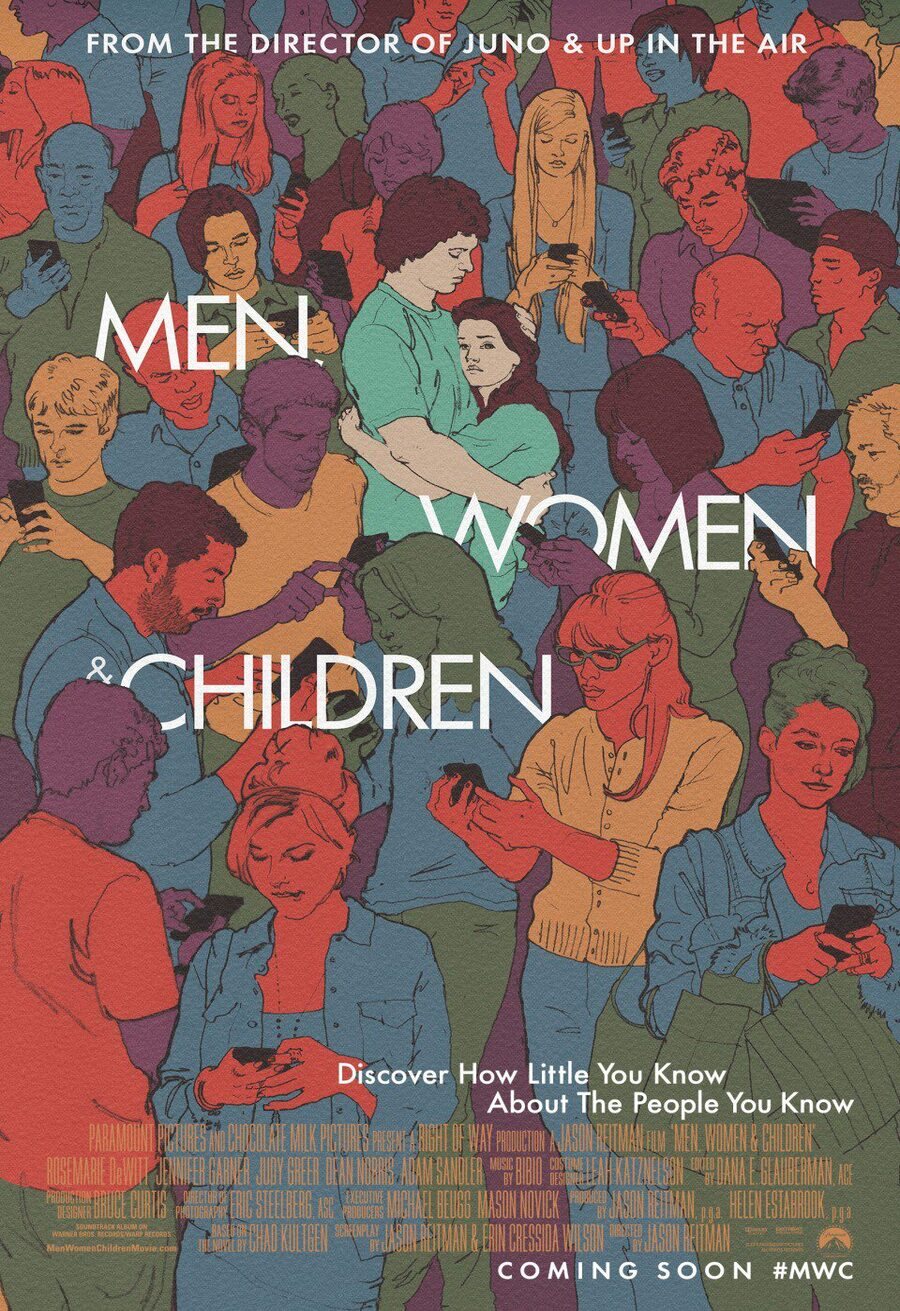 Cartel de Hombres, mujeres y niños - EEUU