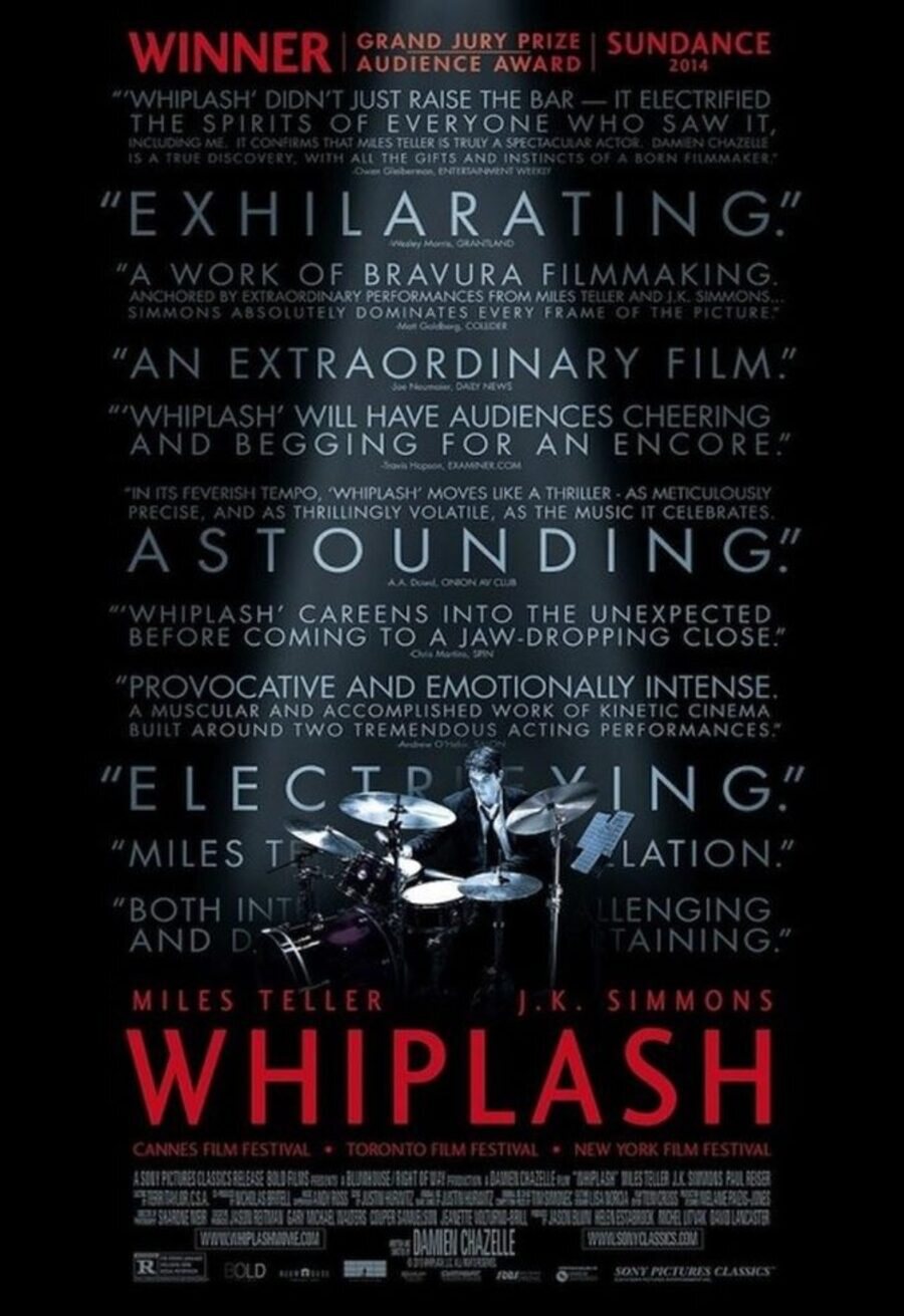 Cartel de Whiplash: Música y obsesión - Estados Unidos