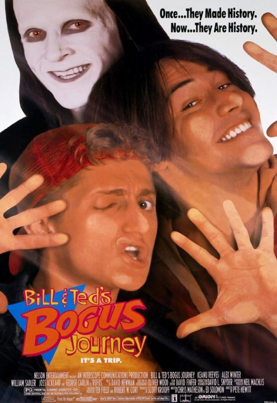 Cartel de El alucinante viaje de Bill y Ted - Estados Unidos