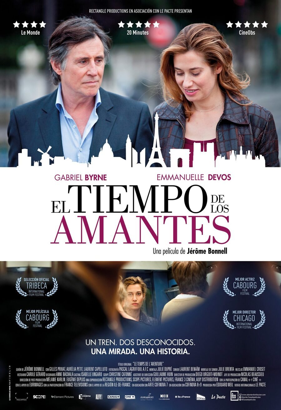 Cartel de El tiempo de los amantes - España