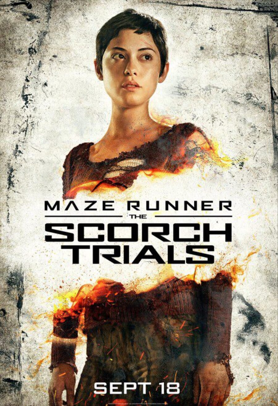 Cartel de Maze Runner: Prueba de Fuego - Rosa Salazar