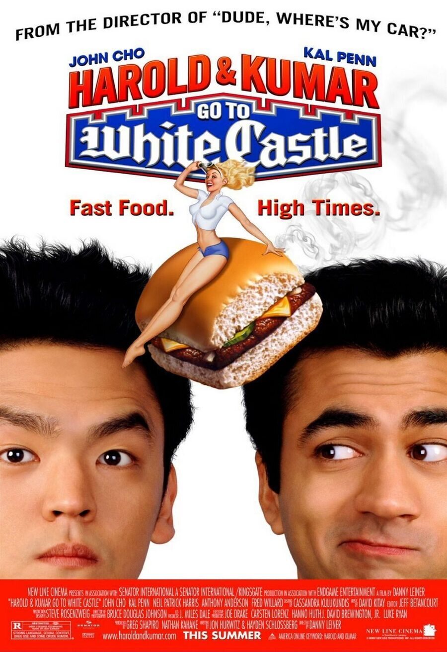 Cartel de Harold y Kumar - aventura nocturna - Estados Unidos