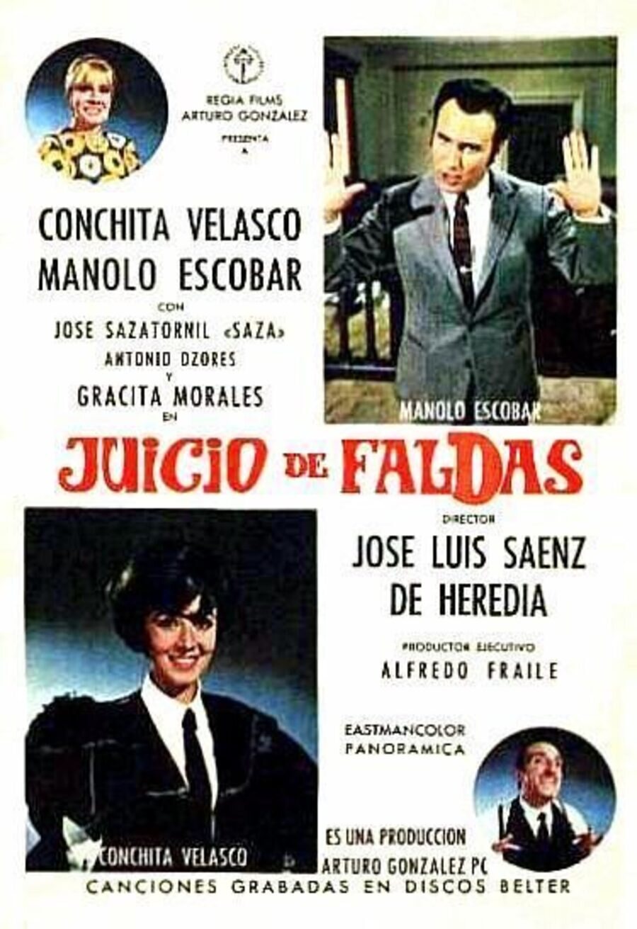 Cartel de Juicio de faldas - España