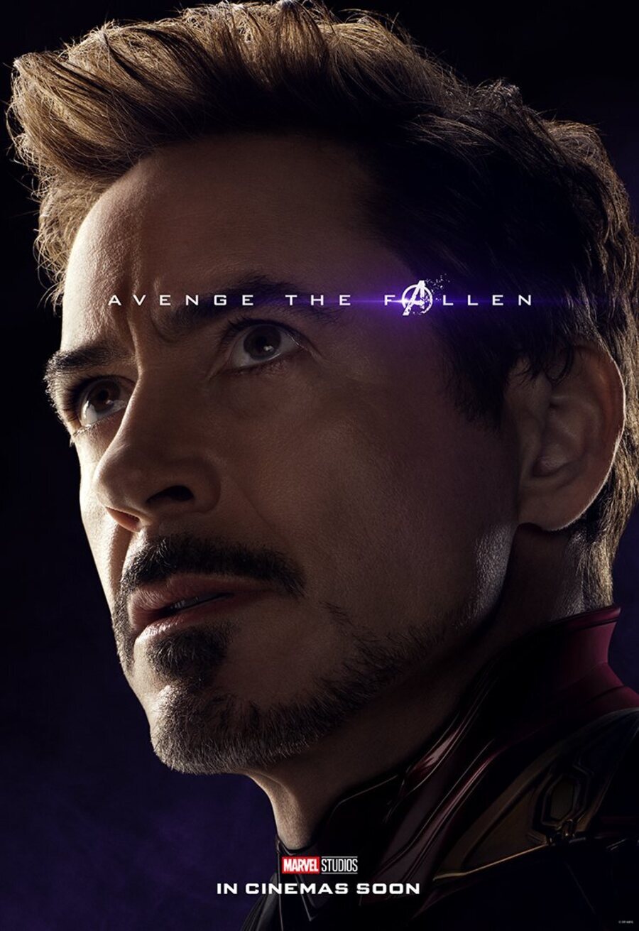 Cartel de Avengers: Endgame - Tony Stark / Iron Man