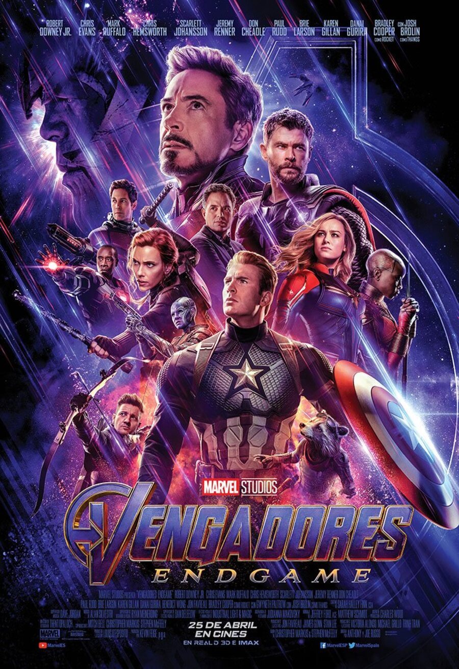 Cartel de Avengers: Endgame - España