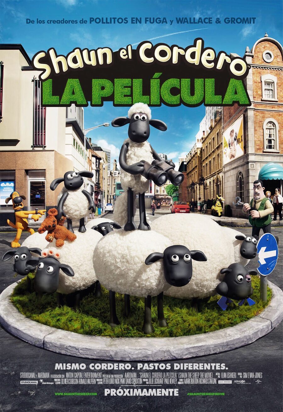 Cartel de Shaun, el cordero: La Película - México